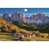 Puzzle Údolí Val di Funes, Dolomity 1500 dílků