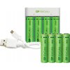 GP Eco E411 + 4x AA 2100mAh / 4x AAA 800 1604841111