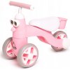 Odrážadlo, vozítko, chodítko pre ročné a dvojročné deti - bežecké bicyklové odrážadlo - ružová sovička