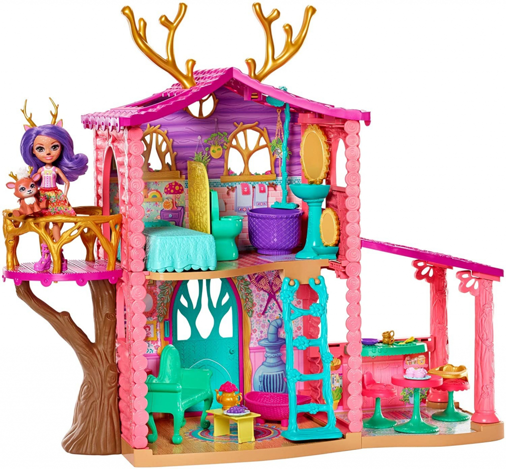 Mattel Enchantimals Jelenie Dom Bábika Danessa Jelínková