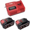 Flex P-Set 55 R - Sada 2x 18V akumulátor 5,0 Ah + rýchlonabíjačka 12/18V