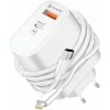 Sada | RÝCHLÁ NABÍJAČKA PRE IPHONE 20W USB TYPE-C + KABEL LIGHTNING 3000mA