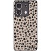 Picasee silikónový čierny obal pre Xiaomi Redmi Note 13 4G - Dots