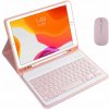 Štýlové puzdro s Bluetooth klávesnicou a myšou pre iPad 10.9 10gen 2022