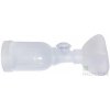 TipsHaler-HospitHal Inhalačná komora pre tlak. dávkovací inhalátor, s detskou maskou (delená, OrHal s prepážkou), od 1 do 6 rokov, 1x1 ks OptimHal ProtecSom SAS