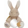 LITTLE DUTCH Králiček plyšový s aktivitami Newborn Naturals