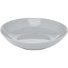 AMBITION Porcelánový hlboký tanier Linea 23 cm sivý