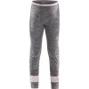 Detské funkčné spodky CRAFT Fuseknit Comfort sivo-ružové 122/128