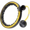 HMS Masážna hula hoop HHM21 so závažím, magnetmi a počítadlom čierna/žltá