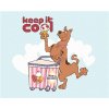 Scooby so zmrzlinou (Scooby Doo), 40 × 50 cm, plátno napnuté na rám 6063931