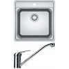 Franke SET N90 101.0700.673 - Set drez BCX 610-51 nerez + batéria FB250.031 chróm