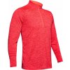 Pánske tričko s dlhým rukávom Under Armour, TECH 2.0 1/2 ZIP červená XL