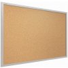 Allboards korková nástěnka 90x60 cm-šedý rám,TK96GREY