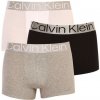 Boxerky Calvin Klein 3 pack Reconsidered Steel NB3130A MPI veľkosť M-46/48