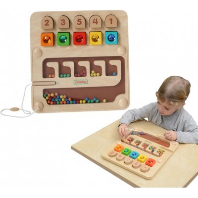 Masterkidz učíme sa počítať labyrint Montessori