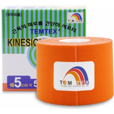 Temtex Classic tejpovací páska oranžová 5cm x 5m