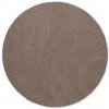 Hanse Home , 200x200 (průměr) kruh cm Kusový koberec Eleni 106219 Taupe kruh, hnedá, obývacia izba