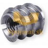 DIN 7965 M 05x12 Zn (MA 7965 Závrtná matica 5x 12 bez límca Z)