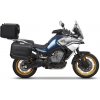 SHAD Kompletná sada hliníkových kufrov TERRA BLACK, 37L topcase + 36L / 47L bočné kufre, vrátane montážnej sady a dosky SHAD CF Moto 800MT