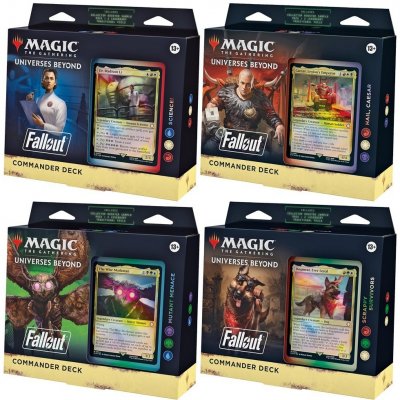Wizards of the Coast Magic: The Gathering Fallout Collector Commander Deck BUNDLE