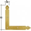 Domax NAO 1 Rohovník dekoratívny 150x150x25x2,5 mm
