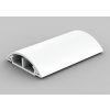 Podlahová oblá lišta biela 35x10mm 2m LO 35_HD KOPOS