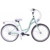 KOZBIKE Detský bicykel Junior 3-prevodový ružový - zelená 24