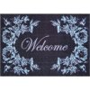 Kúpeľňová rohož Grund WELCOME 50 x 70 cm modrá