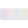 GENESIS herní klávesnice THOR 230/TKL/RGB/Outemu Red/Bezdrátová USB + Bluetooth/US layout/Bílá NKG-2165