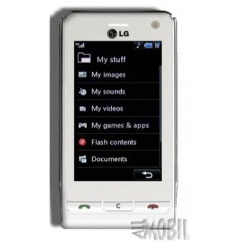 Téléphone Portable LG KU990i SFR - Blanc - Occasion Fonctionnel - Vintage / Rétro