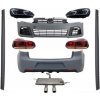 KITT Complete Body Kit suitable for VW Golf VI 6 MK6 (2008-2013) R20 Design with Headlights LED and Taillights Dynamic Turning Light + Complete Exhaust System