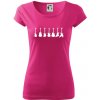 Gitary v rade - Dámske tričko Pure - M ( Purpurová )