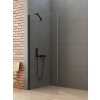 New Trendy New Soleo Black stena sprchového kúta walk -in 60 cm čierna matný/sklo priehľadné K-0766