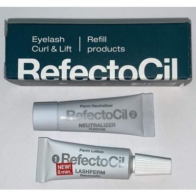 RefectoCil Eyelash Curl Eyelash Curl & Lift Perm Lotion trvalá ondulácia na mihalnice 3,5 ml + Perm Neutralizer neutralizér pre trvalú onduláciu na mihalnice 3,5 ml darčeková sada