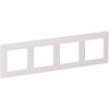 Rámček 4-nás. Valena Life biela 754004 Legrand
