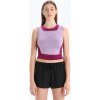 Icebreaker dámske termo tielko Zoneknit Cropped Bra-Tank fialové IB0A56FC8231