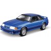 Maisto - 1993 Ford Mustang SVT Cobra, metal modrá, assembly line, 1:24