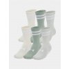 Under Armour UA Essential 6pk Crew green mix 6 párov