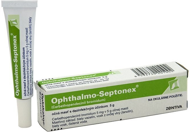Ophthalmo-Septonex ung.oph.1 x 5 g od 4,65 € - Heureka.sk