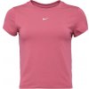 Dámske tričko Nike, SPORTSWEAR CHILL KNIT ružová,biela L