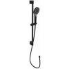 Villeroy & Boch Verve Showers Set sprchovej hlavice, tyče a hadice, 3 prúdy, matná čierna TVS109007UK0K5