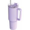 Quokka Nerezový termohrnček so slamkou Stream Purple 1200 ml