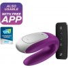Vibrátor SATISFYER DOUBLE FUN fialový