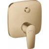 Hansgrohe Talis E - Páková vaňová batéria pod omietku, kartáčovaný bronz 71745140