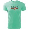 Cycling ekg - Pánske tričko Fantasy športové - S ( Mätová )