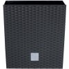 Prosperplast DRTS225L Kvetináč Rato Low + vklad 22,3cm Mocca 7529U