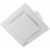 Sapho Sapho, TECTO kúpeľňový stropný ventilátor axiálny, 20W, potrubie 100mm, biela, časovač, TC202