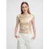 Zlatá dámska blúzka ORSAY XS