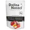 DOLINA NOTECI Hovädzie mäso s paprikou a rezancami 100g - vlhké krmivo pre psov
