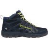 Pánska outdoorová obuv Columbia, PEAKFREAK X2 MID OUTDRY tmavo modrá,svetlo zelená, 44.5 EU